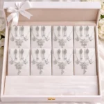 wholesale floral necklace set box for jewellery retailers